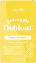 GOLDE Ananass Debloat - Probiootiline täiendus loodusliku Bloat Relief ja kestev seedetrakti tasakaalu - Vegan, Keto, Madala Suhkru - 8 Servings