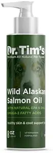 Dr Tim's Wild Alaskan Salmon Oil, 8 oz pudel, roheline (WASO8OZ)