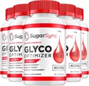 (5 Pack) SugarSync Glycogen - Sugar Sync Kapslipuhastaja, Sugar Sync Pills, Advanced Formula for General Wellness, SugarSync Reviews, 300 kapslit
