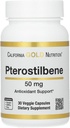 California Gold Nutrition Pterostilbene, 50 mg, 30 Veggie kapslit