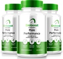 (3 Pack) Eroboost täiendus meestele, Eroboost meessoost täiendus, igapäevane toitumine, et toetada maksimaalset jõudlust ja üldist heaolu, ametlikud Ero Boost valemi ülevaated (180 kapslit)