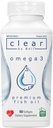 Bell Clear Pure Omega 3 Fish Oil Supplements, 2000 mg per Serving - Burp Free Premium, puhas ja selge, No Fishy Maste ja No kordusi (burps), kolesteroolivaba, GMO ja allergeen vaba, 60 Softgels
