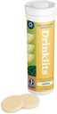 Drinklits Lemon Daily Immune Support Tablets | 0g Sugar - Vitamin C - Electrolytes - Botanical Blend | Single Tube (10 Tablets/Servings)