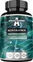 APOLLO HEGEMONY Resveratrooli suur annus 400 mg - 60 vegankapslit - 2 kuud pakkumine - 98% trans-Resveratrooli Jaapani Knotweed ekstrakt - looduslik antioksüdant