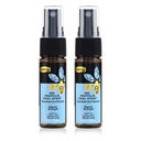 Comvita Bee Propolis Throat Spray - Natural Immune Support, rahustav piparmündi maitse Uus-Meremaaga UMF 10+ Manuka Honey, Antioksüdant, toidulisand - 0, 7 fl oz, pakend 2