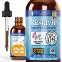Restavin - täiustatud jalgade tugisammas - Vedelik kohaletoimetamine parema imendumise jaoks - C-vitamiin, raud, Valerian, kurkum, magneesium ja palju muud!