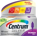 Centrum Silver Women Multivitamiinid / Multimineral Supplement (100-loendi tabletid)