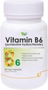 Üldine Ken Vitamiin B6 (püridoksiinvesinikkloriid) täiendus | 60 Veg kapslid