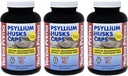 Yerba Prima Psyllium Husks kapslid - 180 kapslit (pakk 3) - naturaalne kiudainelisand - värvipuhastus - mitte-GMO gluteenivaba