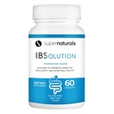 SuperNaturals IBSolution - Valmistatud USA-s, Non-GMO, Gluteenivaba & Vegan (60 kapslit) - Seedekulgla tervise täiendus koos Psyllium Husk - gaas, puhitus, kõhulahtisus, kõhukinnisuse leevendamine, kõhuvalu