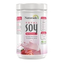 Naturade kogu sojavalgu pulber - 13 g valku ja 150 kalorit portsjoni kohta - mitte-GMO soja - 0 g transrasva - laktoosi ja gluteenivaba - maasikakreemi (13 serveerimist)