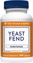 The Vitamin Shoppe Yeast Fend, Herbal Formula for Women, Contains Caprylic Acid, Lactobacillus and Herbs (100 Capsules)