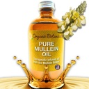 Mullein Oil - Orgaaniline Kõrvaõli tilgad Earaches, Tinnitus & Kids - Taimne ekstrakt rahustav Relief (4 oz)
