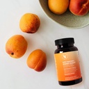 8-in-1 Natural Energy Gummies - Vitamiin B12, C, kofeiin, multivitamiin + Sleep & Focus Support - Vegan Energy Chews meestele ja naistele - Virsikumaitse - 60 Ct