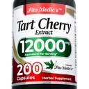 FITO MEDICi labor | Tart Cherry kapslid |200 kapslit |12000 mg | Tart Cherry ekstrakt | Kirsiekstrakt | Kontsentraadi ekstrakt |Ultra kõrge imendumine.