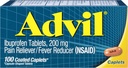 Advil 200mg Caplets 100 igaüks