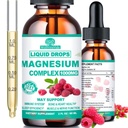 Kortisooli detox naistele ja meestele w. Super Calm 16-in-1 Magneesium, Theanine, Ashwagandha, St Johns Wort, Sidrun Balm, kortisooli heaolu Vedelad tilgad tasakaalustatud kortisooli jaoks, Harmone tasakaalustatud ja lõõgastav