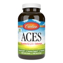 Carlson - ACES, vitamiinid A, C, E + Selenium, Cellular Health & Immune Support, Antioksüdant, 200 Softgels
