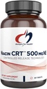 Tervislik niatsiin 500mg - niatsiin CRT Vitamiin B3 (nikotiinhape), kontrollitud aeglase vabanemisega tabletid, mis aitavad minimeerida loputamist - mitte-GMO, gluteenivaba toidulisand (60 tabletti)
