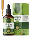 HERBAMAMA Stinginging Nettle Tinktuur - Vegan Kuseteede Tugi koos Stinginging Nettle Root Extract - Mitte-GMO, Alkohol & Suhkruvaba Urtica Dioica Supplement - 84-päevane pakkumine