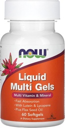 Nüüd toidud Vedel Multi Softgels 60 Sgels