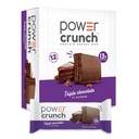 Power Crunch Protein Wafer Bars, High Protein Snacks maitsva maitsega, Triple Chocolate, 1,4 Ounce (12 Count)