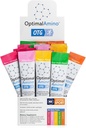 OptimalAmino OTG Stick Packs, 5 Maitse Sordikast (30 Count), 99% Kasutatud Essentsiaalse Aminohappe (EAA) täiendus, Suurendada lihaste taastumist, Vegan / Keto Pre / Post Treening, NSF Sertifitseeritud Sport