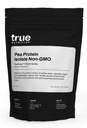 Tõelise toitumise hernevalgu pulber Isolaat - 25 g GMO-vaba veganvalgu pulber serveerimise kohta - madala süsivesikusisaldusega, madala rasvasisaldusega, kõrge leutsiiniga - gluteenivaba, piimavaba, sojavaba - Prantsuse vanilje - 1LB