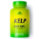 ALFA VITAMINS Kelp täiendus, 600mg looduslike merevetikate kelp (Ascophyllum Nodosum), rikas jood ja Fucoidan, toetab kilpnäärme ja ainevahetuse funktsiooni, igapäevased vitamiinid heaolu, non GMO, 90 tabletti
