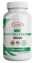 HealthLife N-atsetüül L-tsüsteiin (NAC) 600mg, 120 kapslit - mitte-GMO, Gluteenivaba, 120 serveerimist