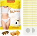 Bee Venom Patches, Bee Venom Lymphatic Drainage Patches, Mesilase Venom Lymphatic Drainage Patches for Women & Men 24 tk