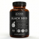Black Seed Oil kapslid - Nigella Sativa - Immune Support Supplement Pehme geelid - Külmpressitud antioksüdant taimetoitlased Black Cumin pillid - 500 milligrammi valmistatud USAs