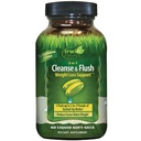 Irwin Naturals 2-in-1 neerude ja maksa superpuhastus (10-päev) - tasakaalustatud maks Detox & neerude puhastamine - Piimaohakas Dandelion Juur & Reishi Seene - Terve keha Detox valem - 60 vedelat pehmet geeli