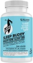 Sleep Buddy öine uneabi - Vegankapslid melatoniini, GABA, L-trüptofaani, Ashwagandha & Lemon Balm - Mitte-Habit Forming, Taimepõhine Sleep Support - 60 Count (30 Servings)