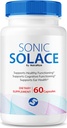 Sonic Solace - täiustatud valem tervisliku kuulmise säilitamiseks, ametlik Sonic Solace kõrva tervise jaoks, kõik looduslikud toetused üldise heaolu jaoks, SonicSolace Review (60 kapslit)