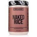 Alasti riis 1Lb - Orgaaniline pruun riis Valgupulber - Veganvalgu pulber, GMO-vaba, gluteenivaba ja sojavaba. Taimepõhine valk, Kunstlike koostisosade puudumine - 15 Servingut
