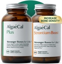 ALGAECAL Bone Builder Pack - Taimne Kaltsiumilisand & Strontsium - Orgaaniline Kaltsium 750mg D3-vitamiini 1600 RÜ, K2-vitamiini, magneesiumi, 16 toitainet luude tervise ja tiheduse jaoks (1-kuuline pakkumine)