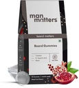 SENTA Man MaterS Habemekummid meestele | 30 päeva pakend | Paks habe, stimuleerib habeme folliikuleid ja parandab habeme tihedust | Biotiin, D-asparagiinhape & Kreatiin | želatiinivaba, 100% vegan