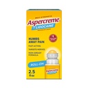 Aspercreme Odor Free Max Tugevus Lidocaine Valu leevendav vedelik koos Roll-On No Mess aplikaatoriga, 2,5 oz.