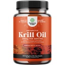 Antarktika krillõli 500mg Softgels - Omega 3 Krill õlilisandi EPA DHA ja astaksantiini ajuliigese ja südame jaoks - 3. osapoole Lab testitud gluteeni GMO-de või kala maitse (kuni 8 kuu pakkumine)