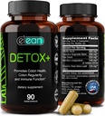 ELEAN Detox Plus segatud probiootikumi, lutserni, linaseemne, orgaanilise Aloe Vera, Сascara Sagrada koorega Colon Cleanse, soolestiku tervis, seedetrakti tervis ja kogu koloonia hooldus. 90 kapslit 30 päeva