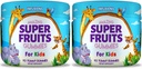 Infusioon Super Fruit Gummies 180 Count w/Vitamiin A, C, E + Tsink – Orgaaniline ränidioksiid, Antioksüdant Blend – Vegan Sõbralik – Gluteenivaba – Mitte-GMO – 2 Pack