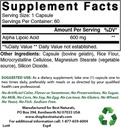 Parimad looduslikud alfa-lipohape 600 mg ja seleen 200 mcg