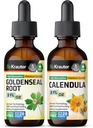 BIO KRAUTER Goldenseal Tinktuur 2 Fl. Oz... Calendula Tinktuur 2 Fl. Oz.