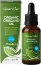 Orgaaniline oreganoõli - 1 Fl Oz (30 ml), 80% karvakrool USDA orgaaniline oreganoõli Vedelad tilgad, kontsentreeritud taimsed, mitte-GMO, taimsed toidulisandid