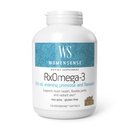 NaisedSense looduslike tegurite järgi, RxOmega-3 kalaõli, toetab tervislikku südant ja liigeseid Primrose Oil, Omega-3 DHA ja EPA, Gluteenivaba, 120 pehmet geeli (60 portsjonit)