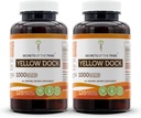 Tribe Yellow Dock 120 kapslit (2 tk), 1000 mg, kollane dokk (Rumex Crispus) Kuivatatud juur (2x120 kapslit)