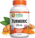 Botaaniline valik Premium Turmeric Antioxidant Support - ühine tervise täiendada täiskasvanutele - 180 Vege kapslid (iga 500 mg)