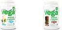Vega Protein and Greens Protein Powder, Vanilla - 20g Plant Based Protein Plus Veggies, Vegan & Protein and Greens Protein Powder Chocolate (19 Servings) - 20g Plant Based Protein Plus